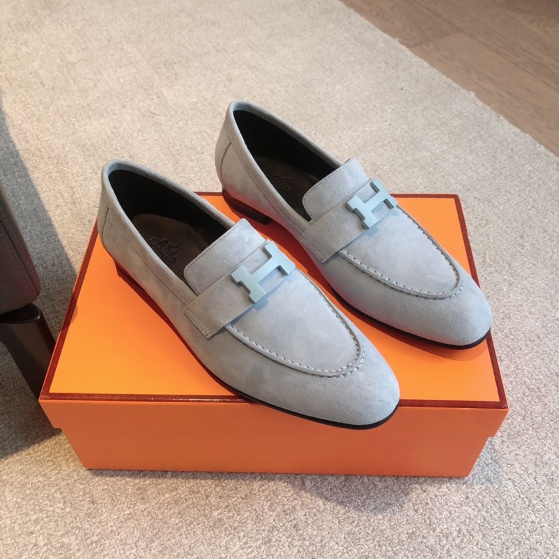 H**mes leather shoes